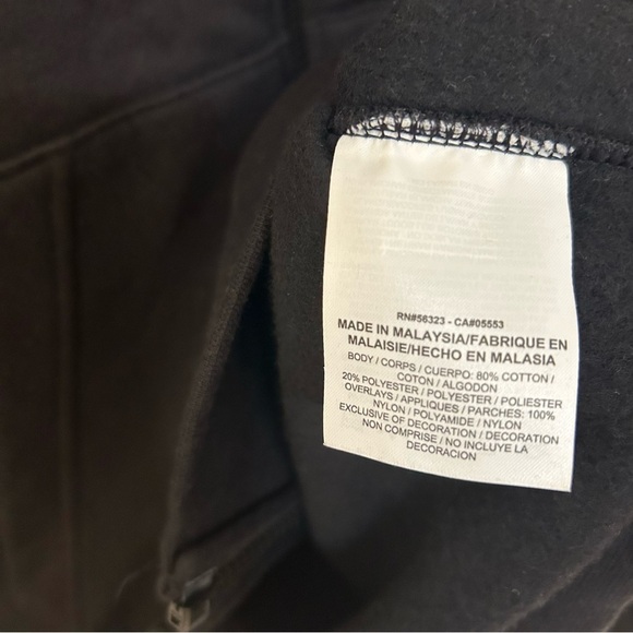 Nike Men's Sportswear Just Do It Fleece Zip Hoodie in Black Size M - Picture 5 of 8